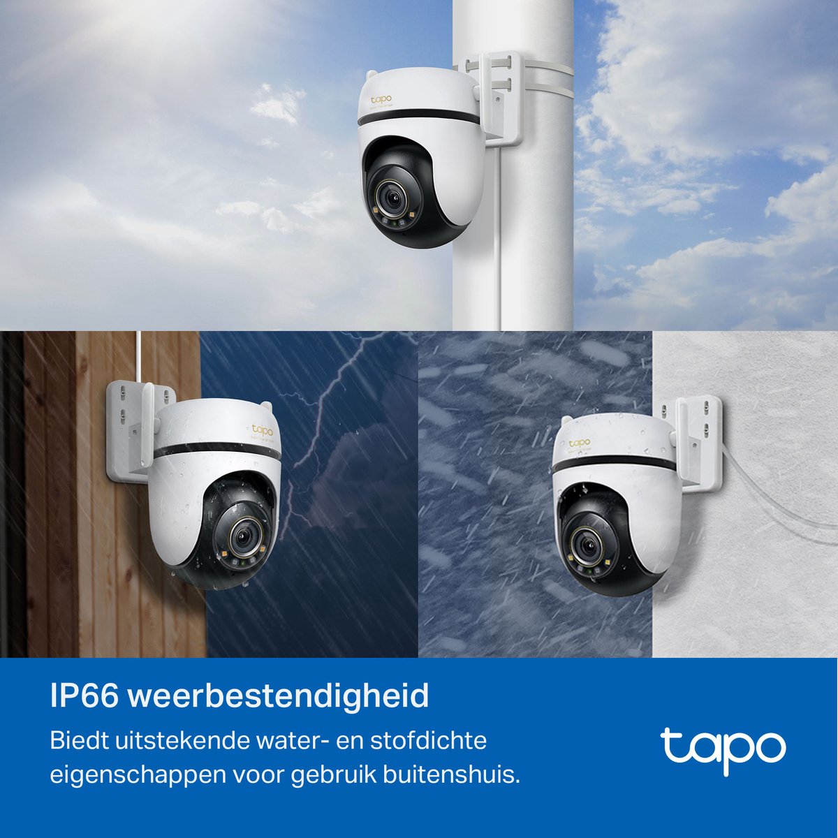 Tapo C530WS Beveiligingscamera buiten- 3K 5MP- IP66- Wifi camera – foto 5