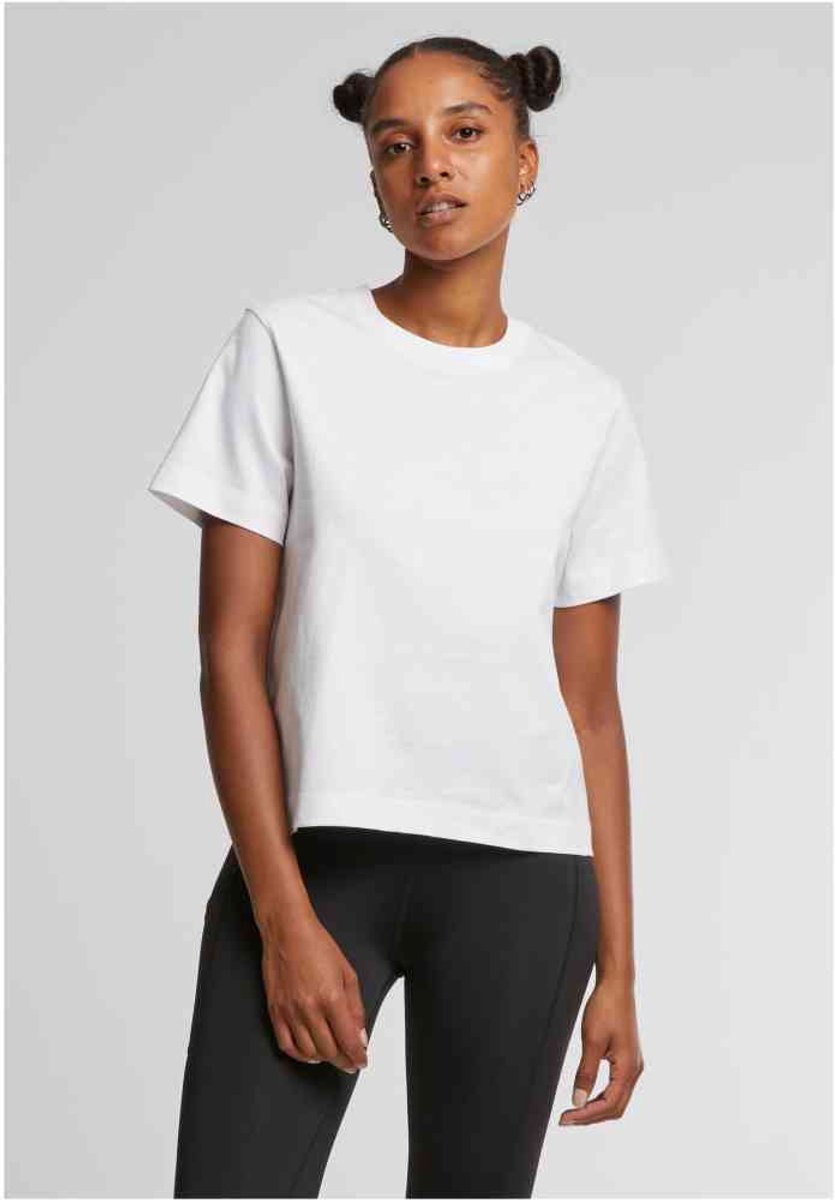 Urban Classics Organic Boxy Dames Tshirt 5XL Wit