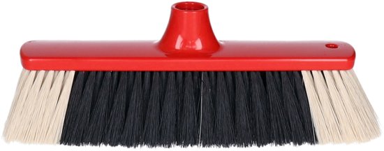 Buemag bezemkop zacht - 33 cm - kunststof - zwart/geel - binnen van Buemag — afbeelding 2