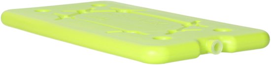 Plasticforte Koelelementen 450 gram - 4x - 14 x 25 x 1 cm - geel - Voor koelbox en koeltas van Merkloos — afbeelding 3