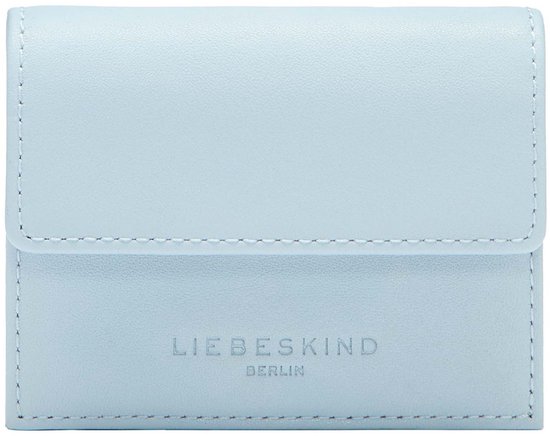 LIEBESKIND BERLIN Cuir Porte-monnaie Soft Nappa Akkordeon Wallet Iceberg Bleu clair