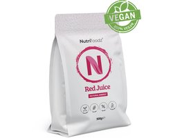 Nutrifoodz – Red Juice – Natuurlijke Immuniteit & Stofwisseling Superfood drank – 60 porties – Natuurlijke Energie Boost - Superfoods - Energie en Focus