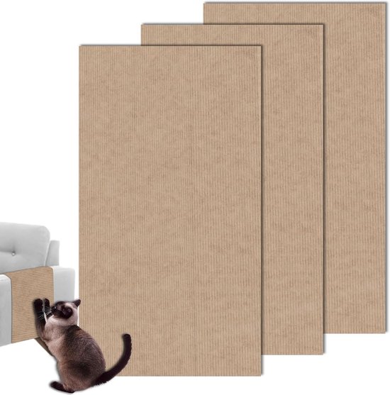 Zelfklevende krasbeschermingsmat voor bank en muur, 40 x 400 cm, krasbescherming, bank, kat, trimbare bescherming tegen kattenkrassen, doe-het-zelf Zelfklevende krasbeschermingsmat voor bank en muur, 40 x 400 cm, krasbescherming, bank, kat, trimbare bescherming tegen kattenkrassen, doe-het-zelf