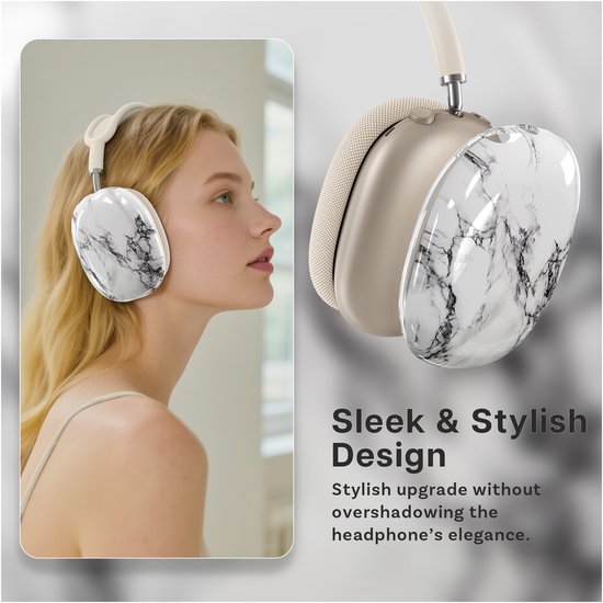 Coque TPU Transparente Pour AirPods Max - Protection Souple Blanche MMOBIEL - Neuf