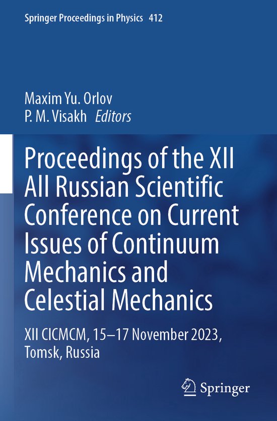 Springer Proceedings in Physics412- Proceedings of the XII A ... - cover