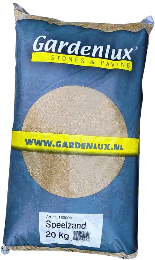 Gardenlux Speelzand - Zandbakzand voor Kinderen - Gecertificeerd - Zak 20 kg