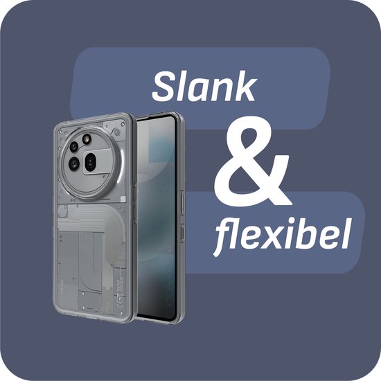 Coque souple en TPU Cazy pour Nothing Phone (3a) Pro - Transparente