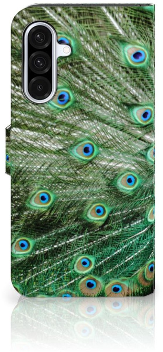 Samsung Galaxy A36 Telefoonhoesje met Pasjes Pauw