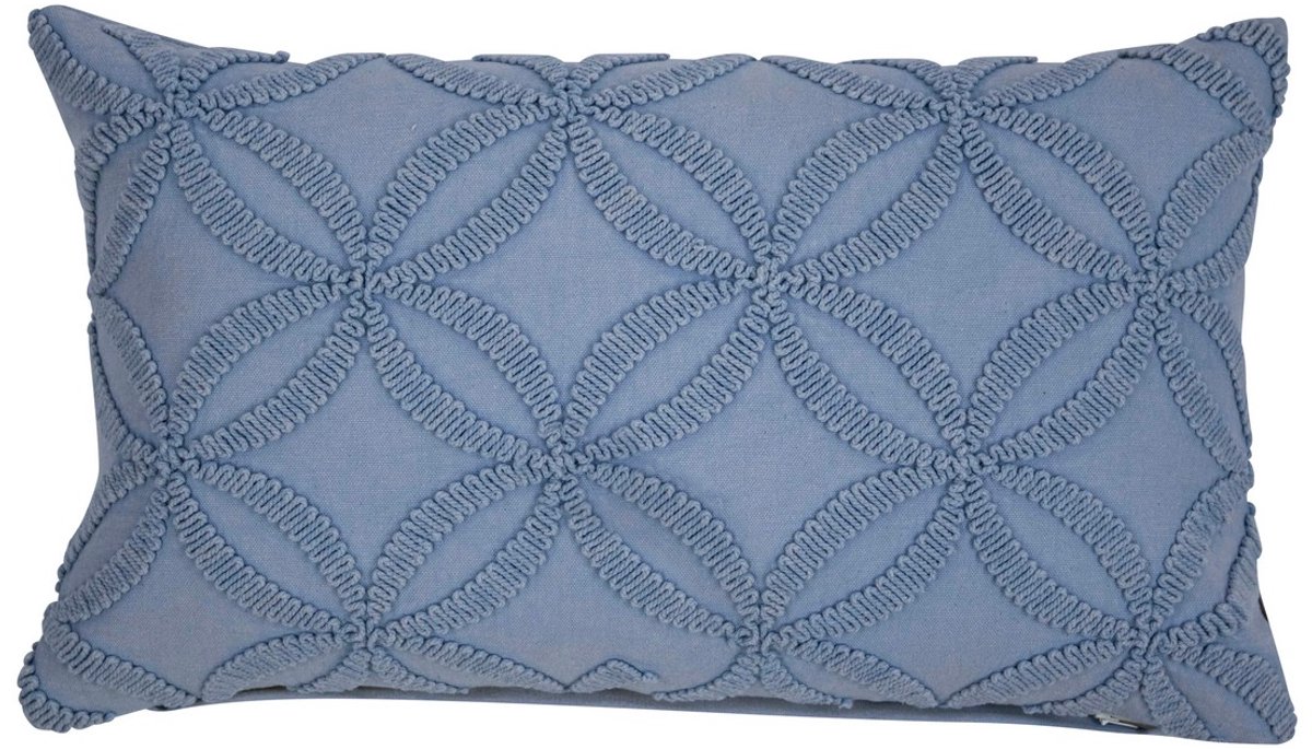 Mars & More Annika Kussen stonewash blauw 30x50cm