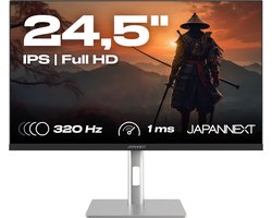 JAPANNEXT Gaming Monitor 24.5" IPS Full HD (1920x1080) 320Hz 1ms | JN-IPS245G320F-HSP