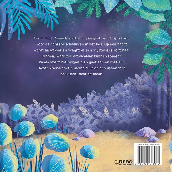 Panda en de maan