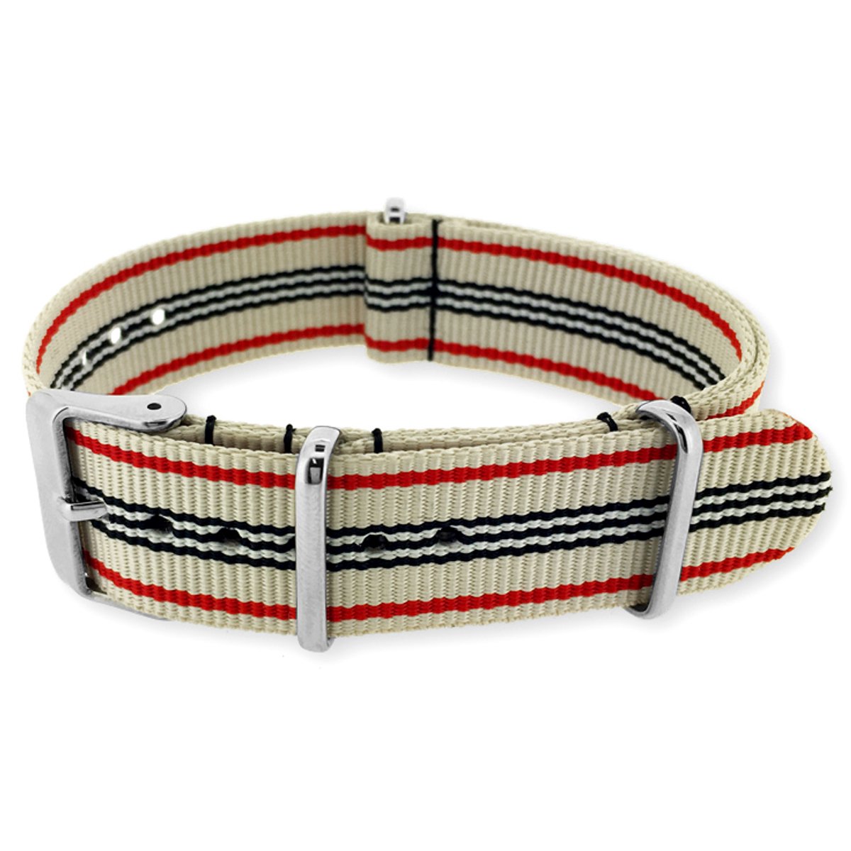 NATO Horlogeband G10 Military Nylon Strap - Original NATOS.com® - Vintage 16mm