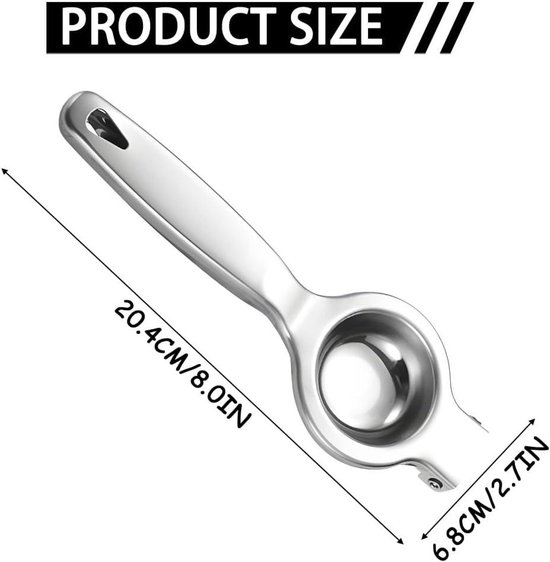 Lemon Squeezer 7cm Heavy Duty Manual Orange Press Stainless Steel Handheld Citrus Juicer Maximum Extraction Manual Fruit Press for Lemon Lime Easy to Use and Clean — afbeelding 5
