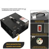 Bol.com Luchtcompressor - Airpress Compressor - Luchtcompressor Bandenpomp - Hogedrukpomp - 4500Psi PCP - 300Bar - 110V - met In... aanbieding