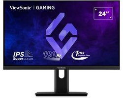 ViewSonic XG24G1 - LED-monitor - 24" - 1920 x 1080 Full HD (1080p) @ 180 Hz - IPS - 300 cdm² - 1000:1 - 1 ms - 2xHDMI, DisplayPort