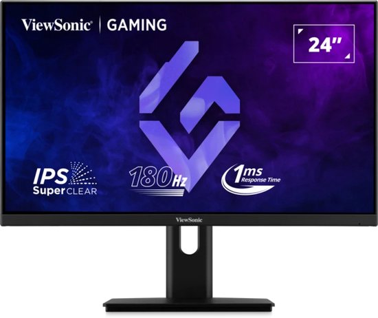 ViewSonic XG24G1 - LED-monitor - 24" - 1920 x 1080 Full HD (1080p) @ 180 Hz - IPS - 300 cdm² - 1000:1 - 1 ms - 2xHDMI, DisplayPort