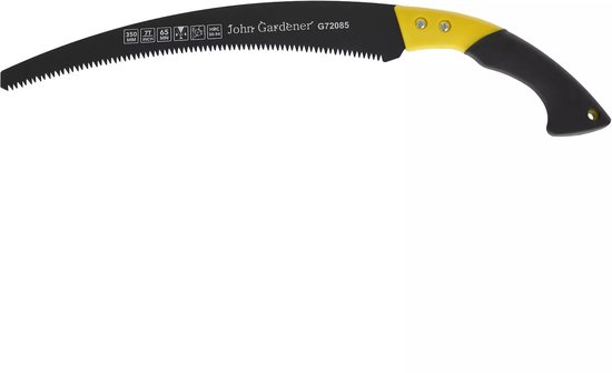 John Gardener Curved handzaag - 35 cm - PTFE coating - Ergonomische grip - Inclusief holster van John Gardener — afbeelding 5