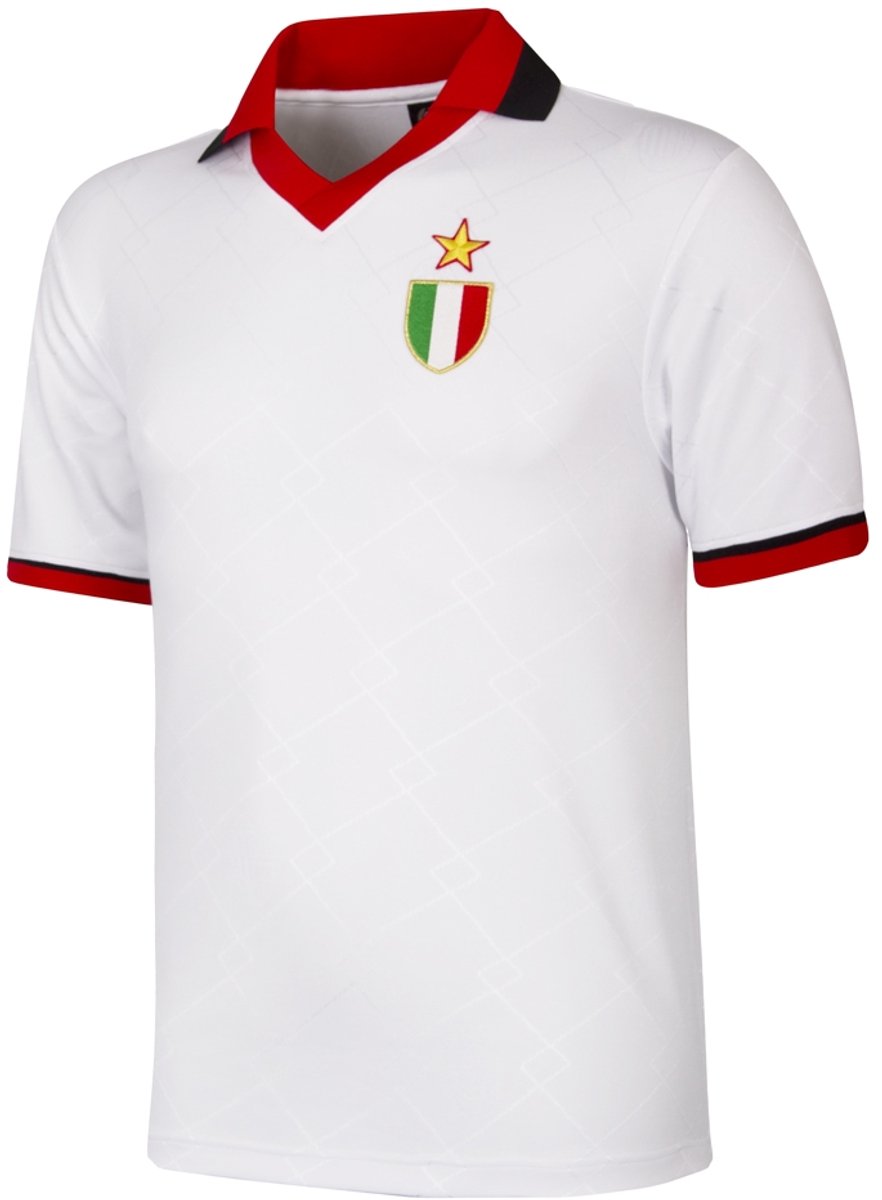 882x1200.jpg COPA - AC Milan 1994 - Retro Voetbalshirt - Heren - Wit - S - Afbeelding 1
