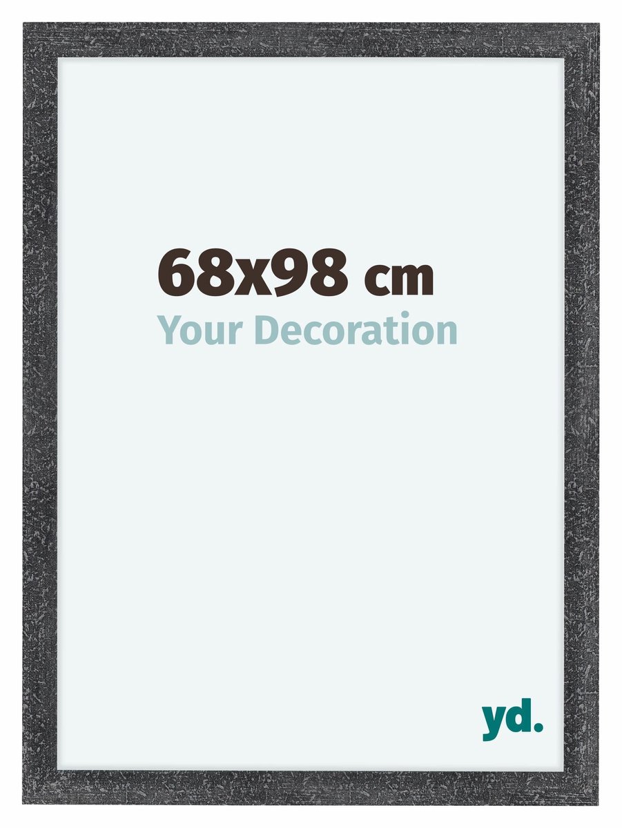 yd. Your Decoration - Fotolijst 68x98 cm - MDF - Grijs Geveegd - Como