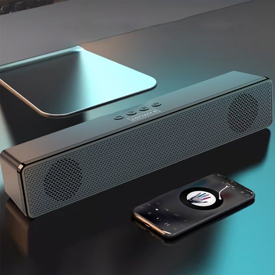 Soundbar - Zeniwre - BT-S058 - Soundbar voor TV met Dolby Atmos - Draadloze Bluetooth Speaker - AUX - USB 3.0/2.0 - Mini Jack 3,5 mm - Ingebouwde FM-radio - Ingebouwde ruisonderdrukking van Merkloos — afbeelding 5