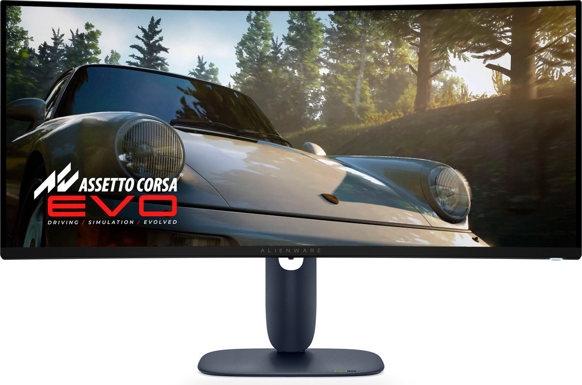 Alienware AW3425DW computer monitor 86,4 cm (34") 3440 x 1440 Pixels Wide Quad HD QD-OLED Blauw - Alienware - €708,90