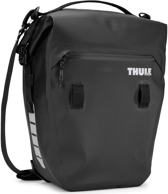 THULE fietsenzak schoudertas met laptopvak Shield Pannier 22L Single Black zwart van Thule — afbeelding 2