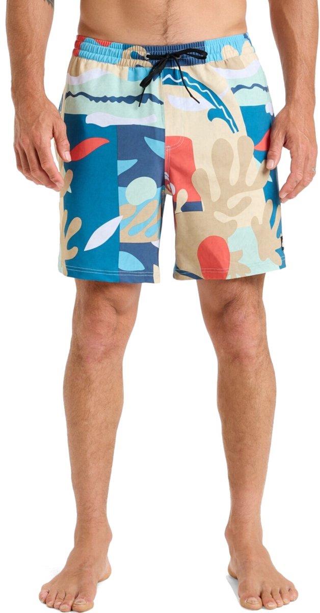 Quiksilver Surfsilk Straight Heren Zwemshort Eqyjv04107-cjz7 Kleur Zand Geel