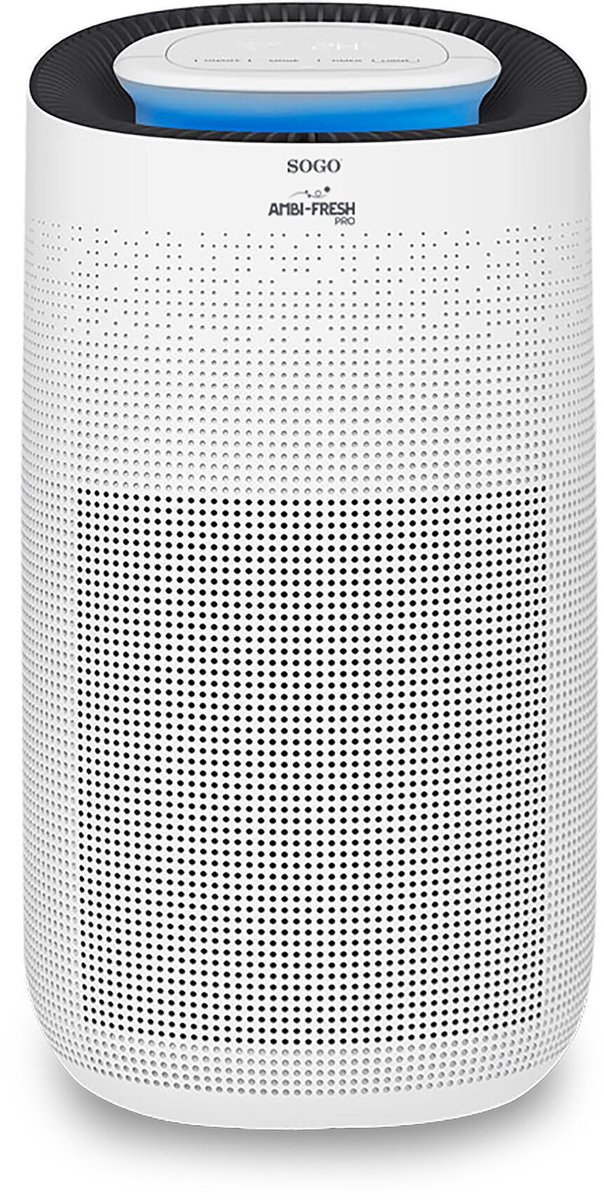 Sogo AIR-SS-21715 luchtreiniger 50 m² 60 dB 50 W Wit
