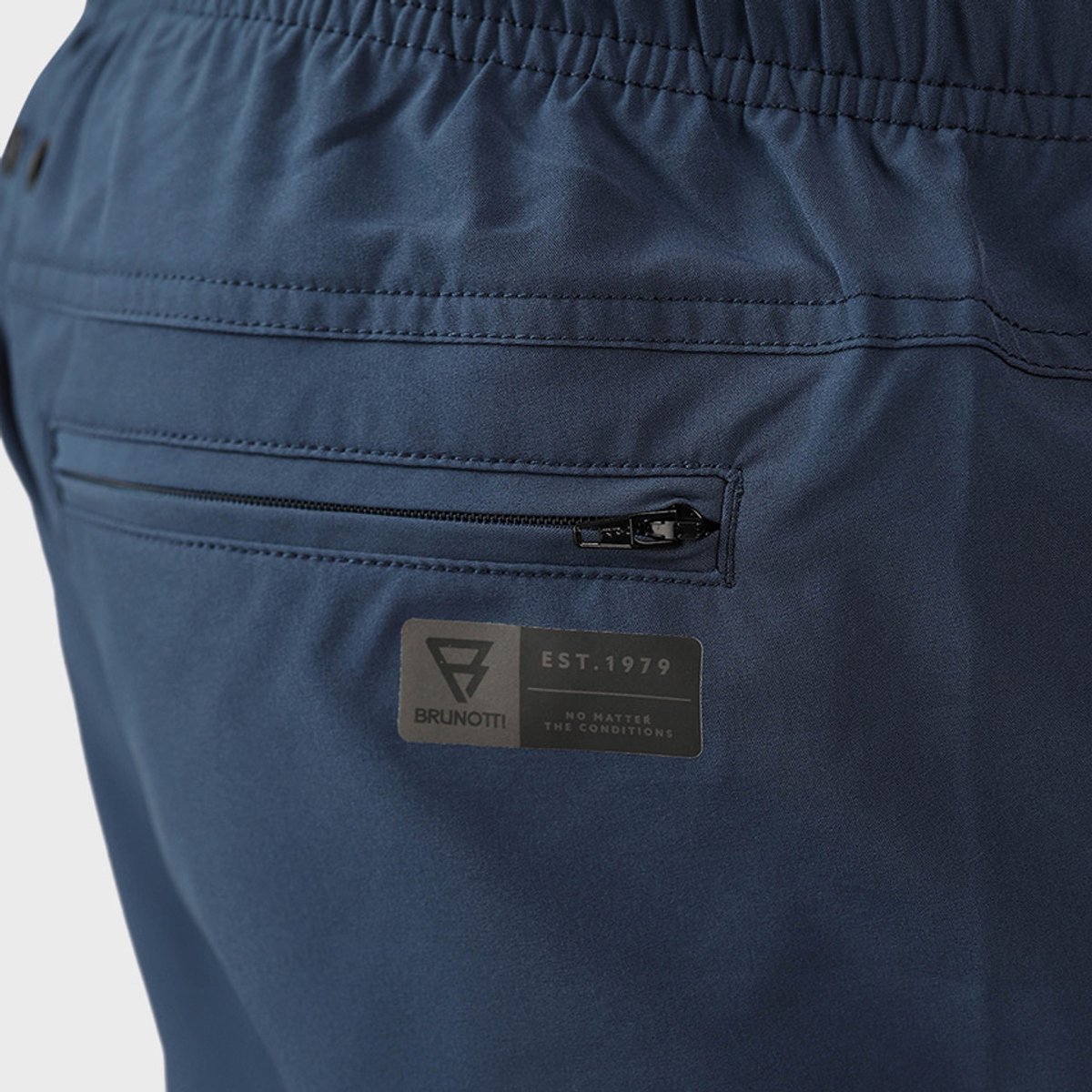Brunotti Bru - conic Zwembroek Heren - Zwemshort met 4 - Way Stretch - Night Blue — afbeelding 6