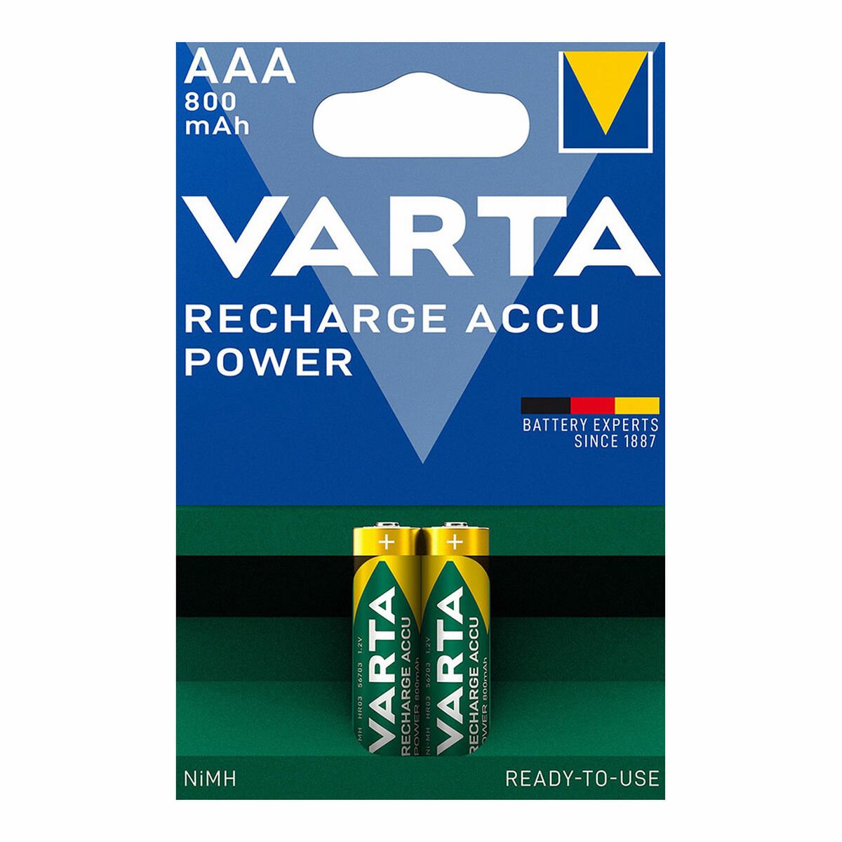 Varta AAA Oplaadbare Batterijen