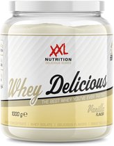 Bol.com XXL Nutrition - Whey Delicious - 80% Eiwit - Vanille - Wei Eiwitpoeder met BCAA & Glutamine Proteine Poeder Eiwit shake ... aanbieding