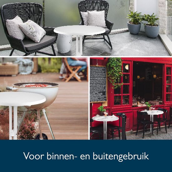 Tuintafels - Hartman Tubb dining tuintafel verstelbaar 70x70x45/75cm