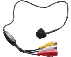 Mini-CCTV-camera voor DVR met kabel - Conus 205 1200TVL - Audio-video verborgen micro-camera voor videobewaking CCW230