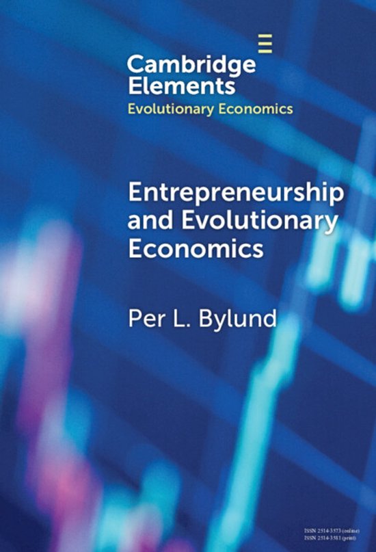 Elements in Evolutionary Economics- Entrepreneurship and Evo ... - cover