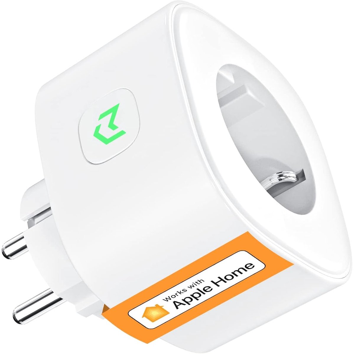 Slimme WiFi Stopcontact met Spraakbesturing en Afstandsbediening - Programmeerbaar Stopcontact voor HomeKit, Alexa en Google Home