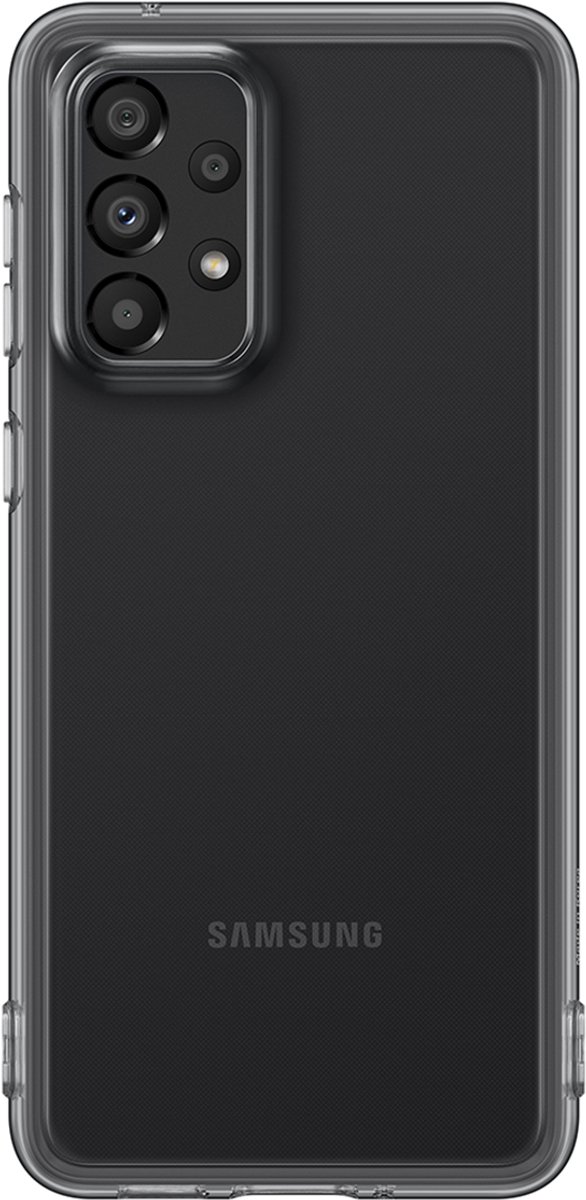 Samsung - Soft Clear Hoesje - Galaxy A33 - Zwart