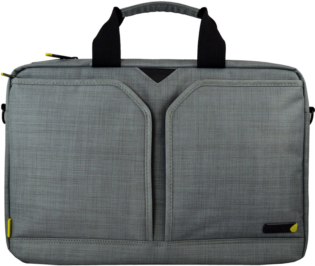 Tech air, 13'' Korrelig Effect Geritst Geval voor PC en Tabletten EVO Model, Grijs