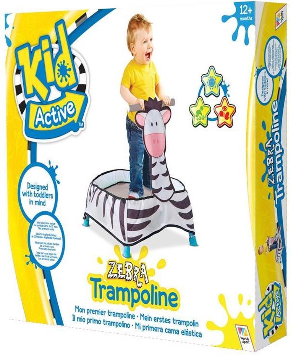 Kid Active - Zebra Trampoline | bol