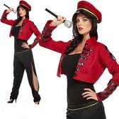 4-Delig Pop Star Kostuum - Popster Kostuum - Rockstar - Zangeres - Carnavalskleding - Verkleedkleding - Feest - Vrouw - One Size