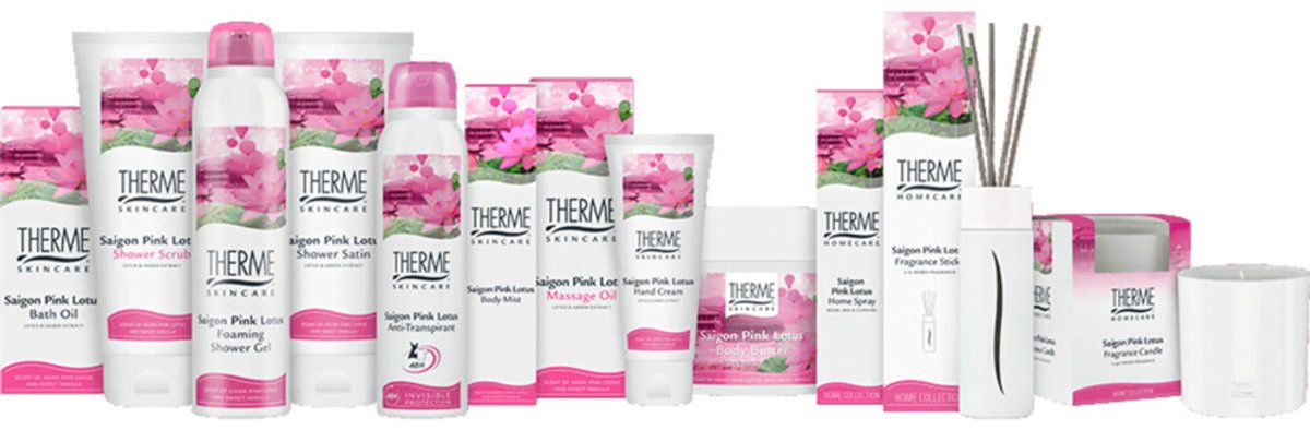 Goedkoopste 3x Therme Bodylotion Saigon Pink Lotus 250 ml