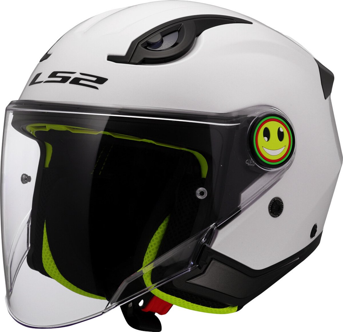 LS2 Helm Funny II Solid OF622 wit maat M