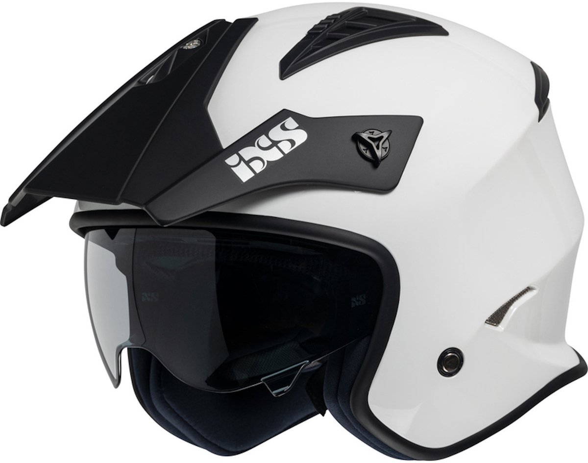 IXS 114 3.0 Wit Jethelm - Maat S - Helm