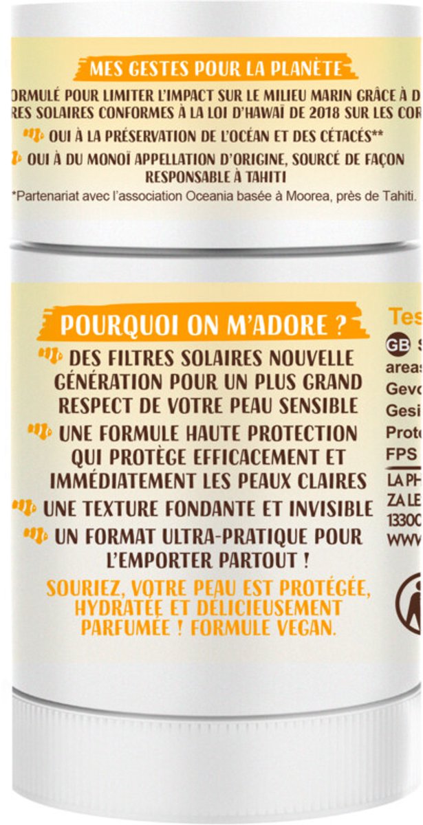 Lovea Sun Zonnebrand stick Face & Sensitive Areas High Protection SPF 50 - 40 gr