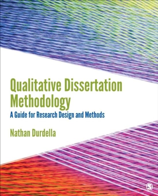 Qualitative Dissertation Methodology: A Guide for Research D ... - cover