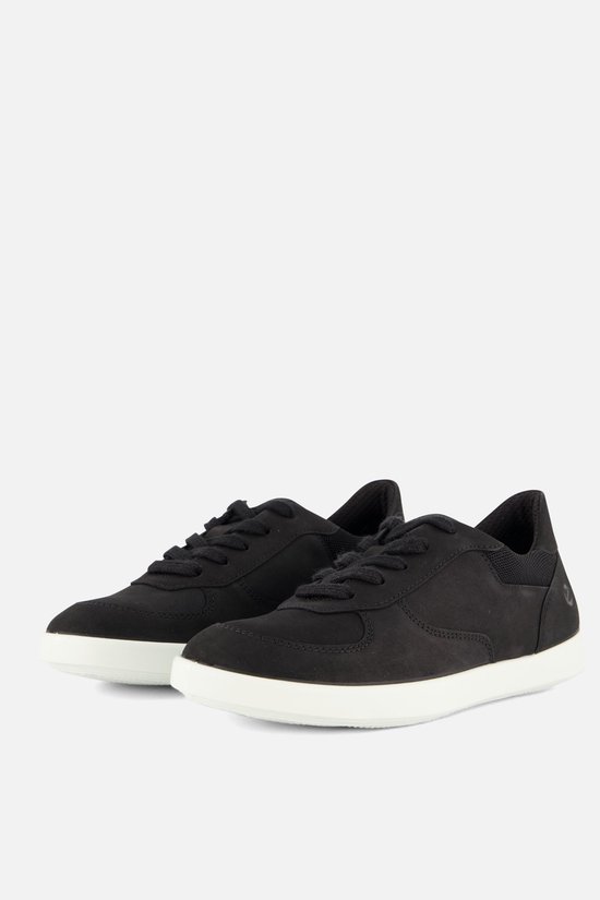 Ecco Leisure Sneakers zwart Leer - Dames - Maat 39