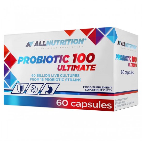 ALLNUTRITION | Priobiotic 100 Ultimate | 60 Capsules | 60 capsules