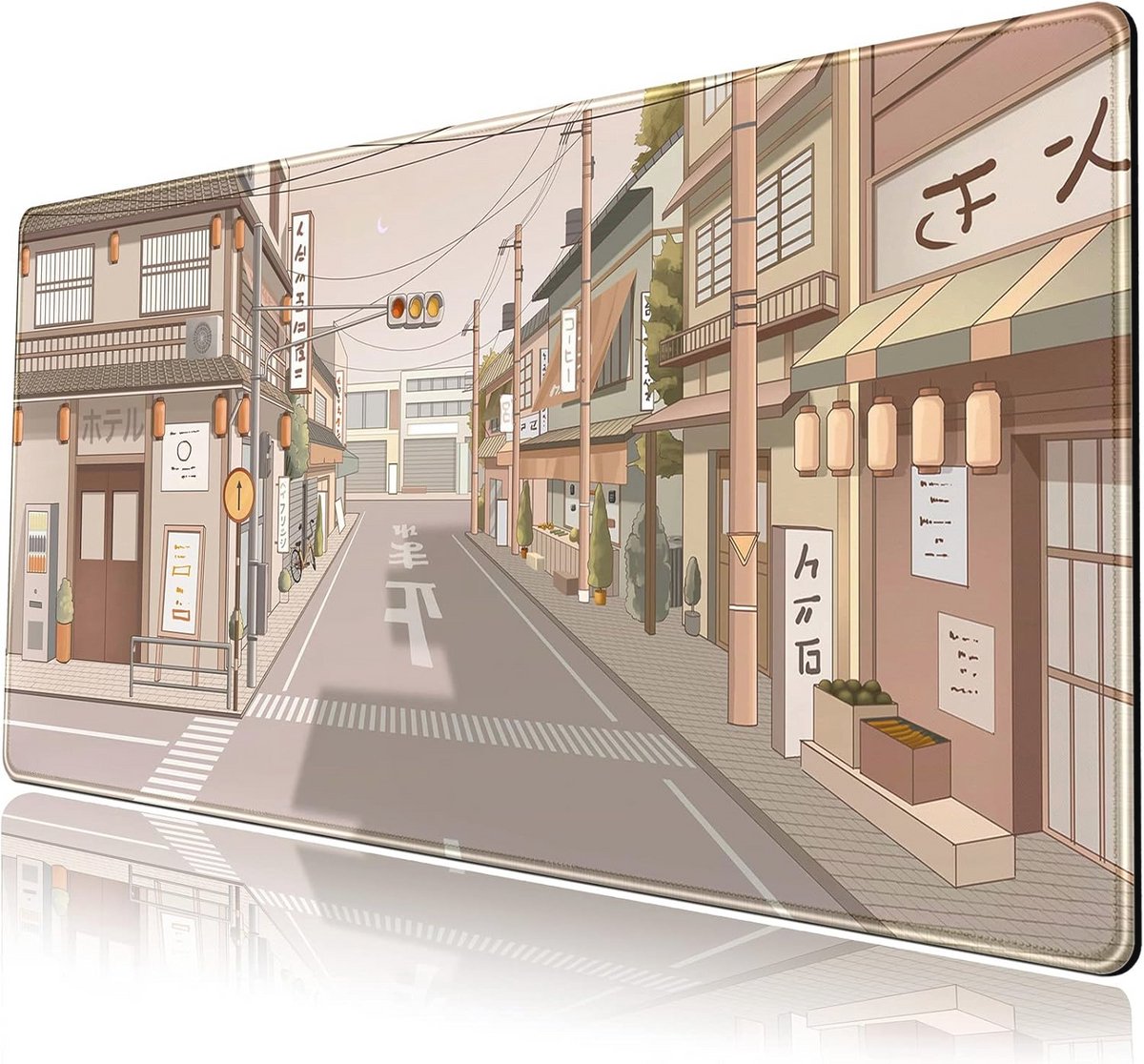 Grote Anime Bureauonderlegger - Kawaii Gaming Muismat - 70 x 30 cm Antislip