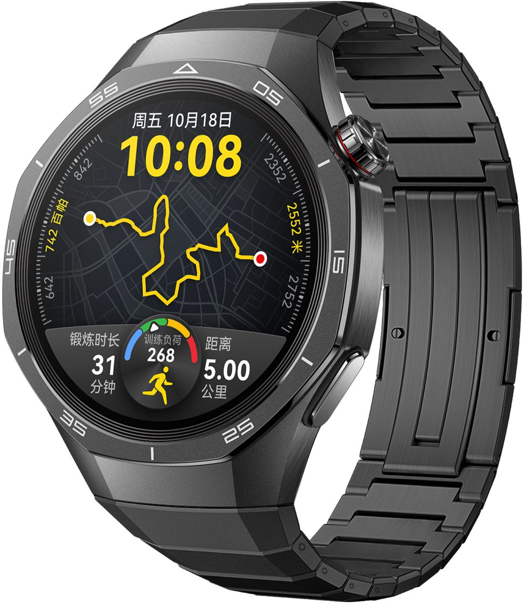 Titanium horlogeband Geschikt voor Huawei GT5 Pro