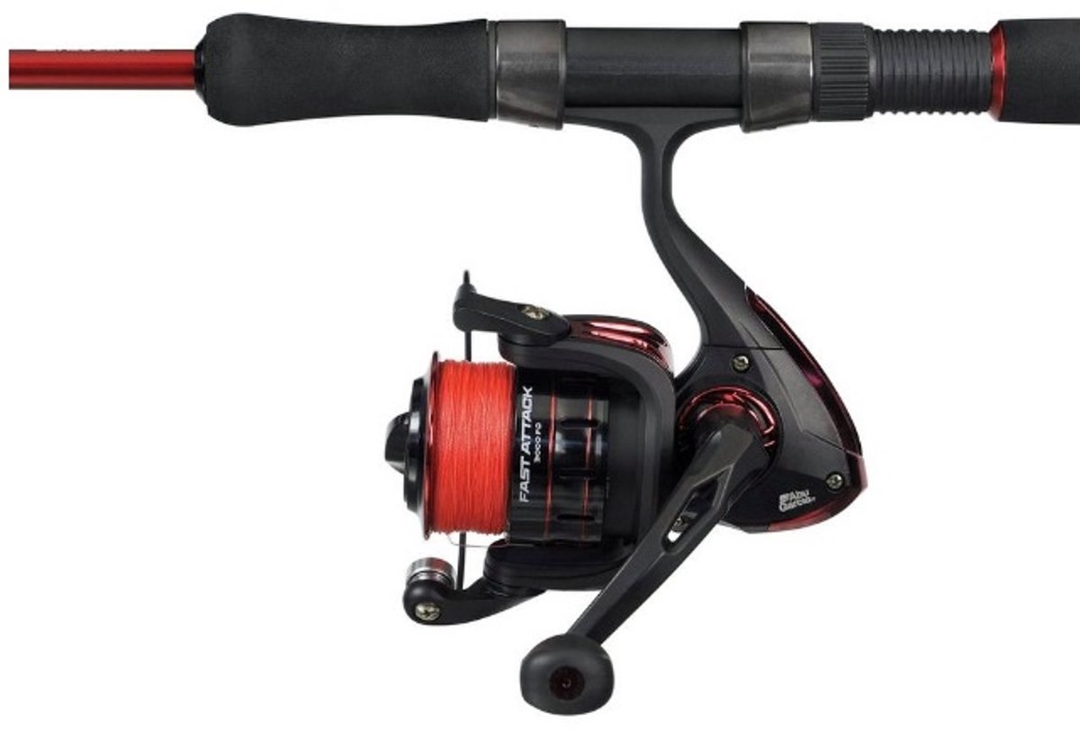 Abu Garcia Fast Attack Pike Spin Combo 2.40m (10-50g) (Inc. Kunstaas) | Spinhengel