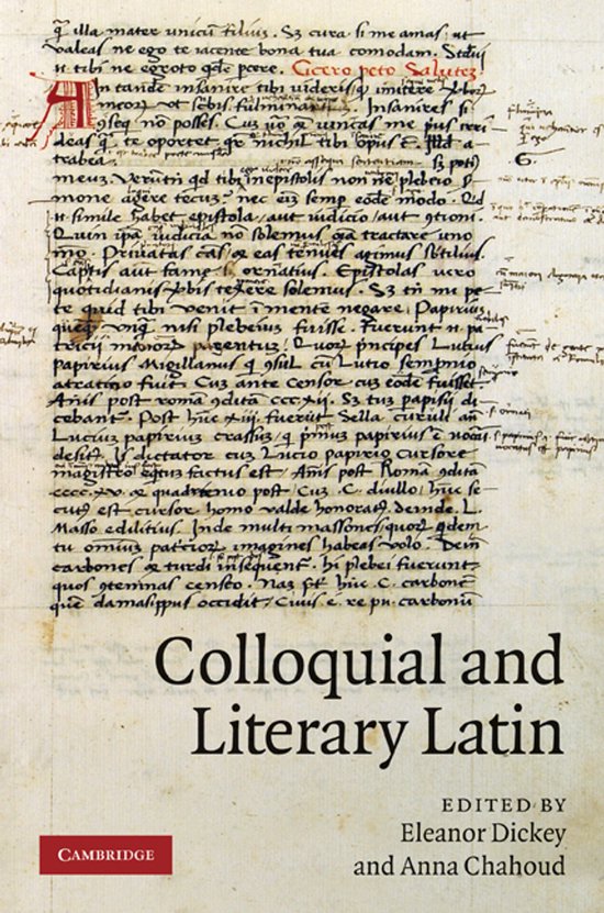 Colloquial And Literary Latin - cover